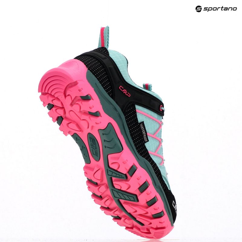 Scarponi da trekking per bambini CMP Rigel Low Wp opale/bubblegum 14