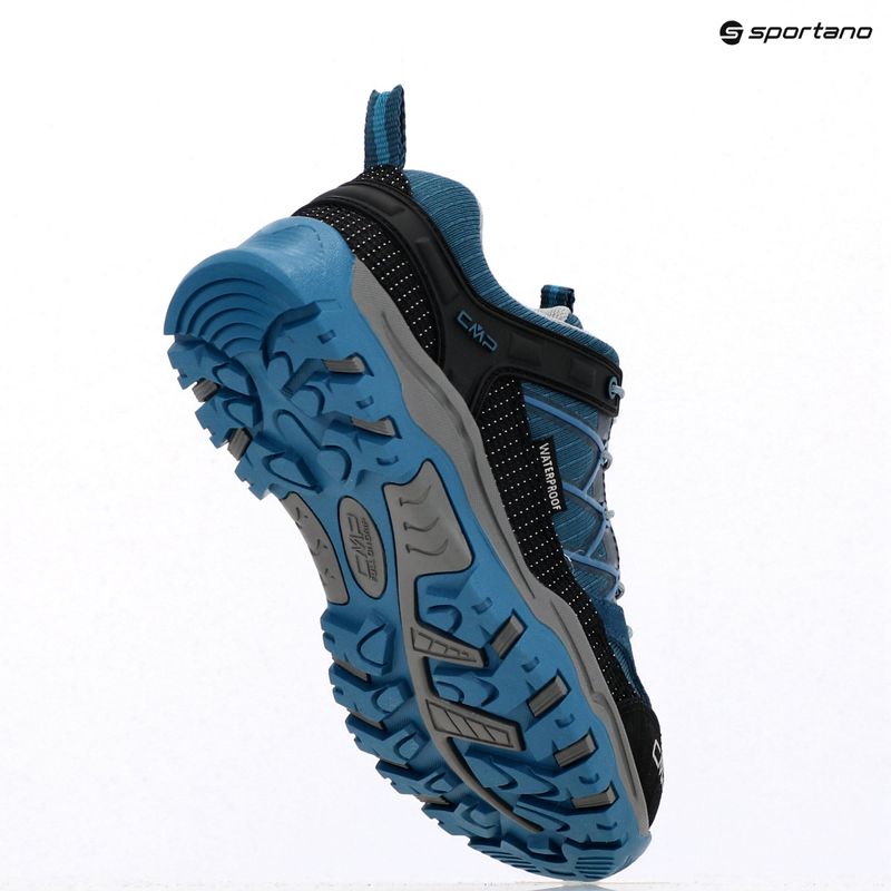Stivali da trekking per bambini CMP Rigel Low Wp ocean 11