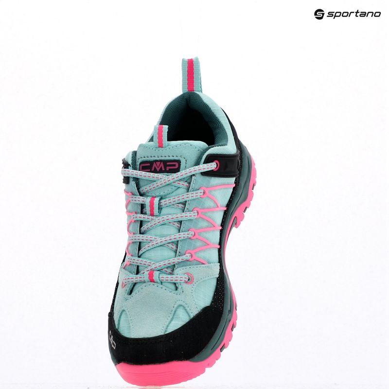 Scarponi da trekking per bambini CMP Rigel Low Wp opale/bubblegum 10