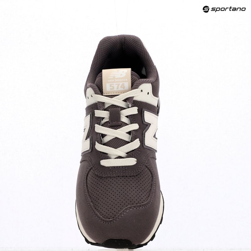 Scarpe New Balance 574's V1 vino ghiaccio scuro 13