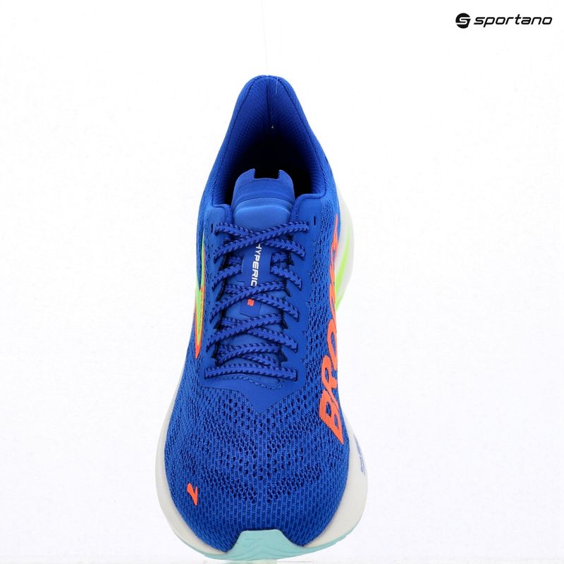 Scarpa da corsa Hyperion 2 da uomo, cobalto/geco verde/limpetto 15