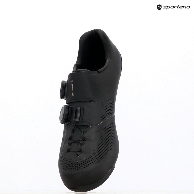Scarpe da strada Shimano da uomo SH-RC703 nero 8