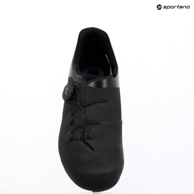 Scarpe da strada Shimano SH-RC302 da uomo, nero 9