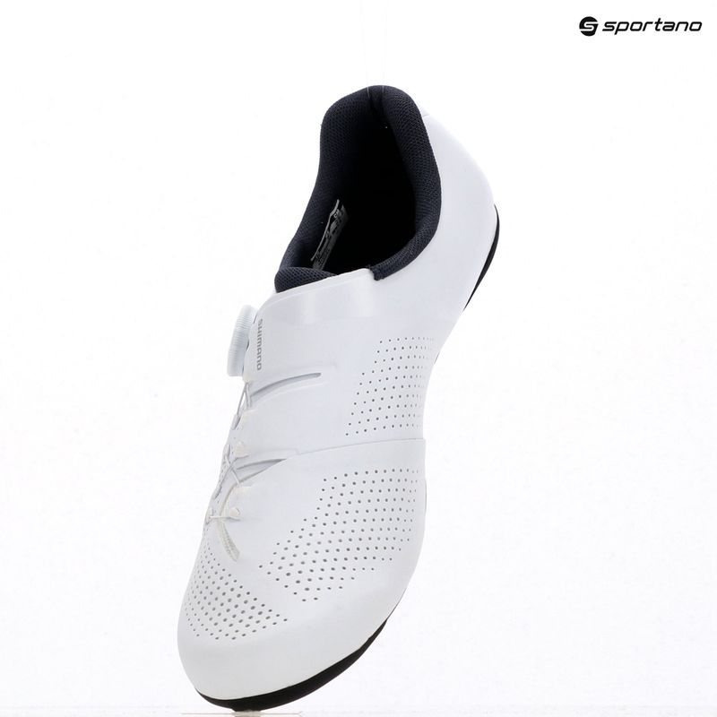 Scarpe da strada Shimano da uomo SH-RC302 bianco 9