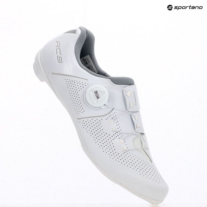 Scarpe da strada da donna Shimano SH-RC302W bianco 8