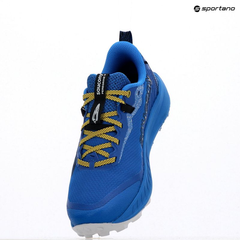 Scarpe da corsa da uomo Saucony Peregine 15 skydiver / picle 9
