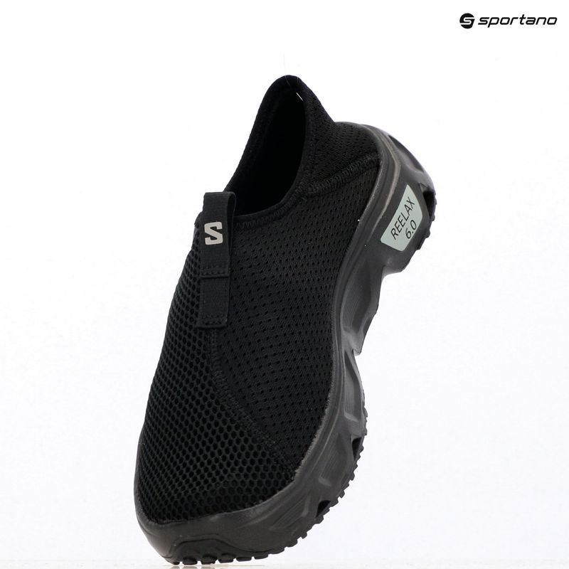 Salomon Reelax Moc 6.0 scarpe da donna nero/nero/leghe 12