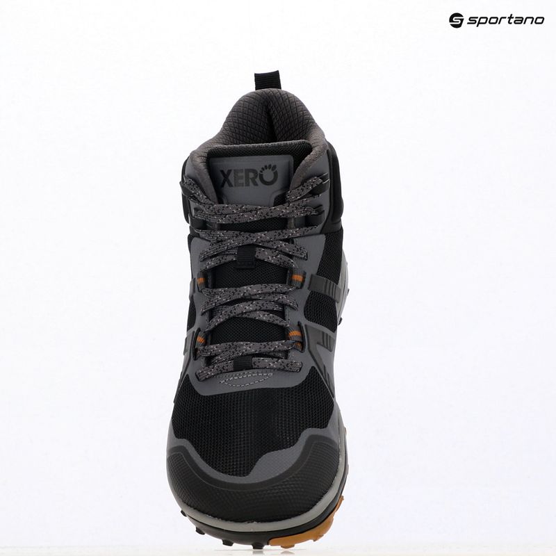 Scarpe a piedi nudi da uomo Xero Shoes Scrambler Mid II asfalto/nero 9