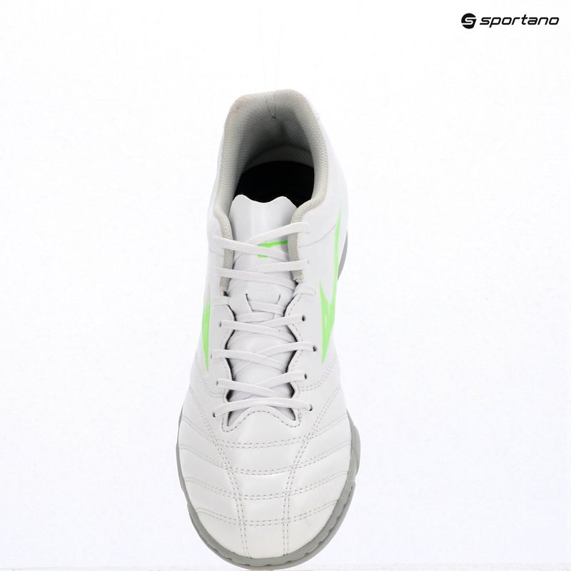 Mizuno Monarcida Neo III Select AS scarpe da calcio da uomo bianco/verde neon 9
