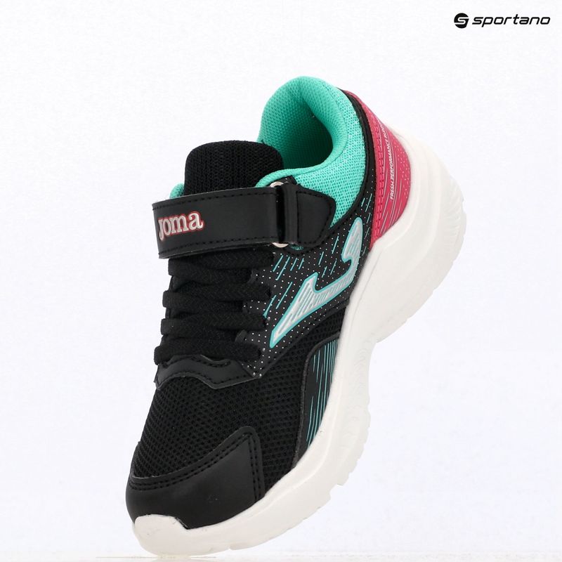 Scarpe da bambino Joma Active Jr nero/turchese 15