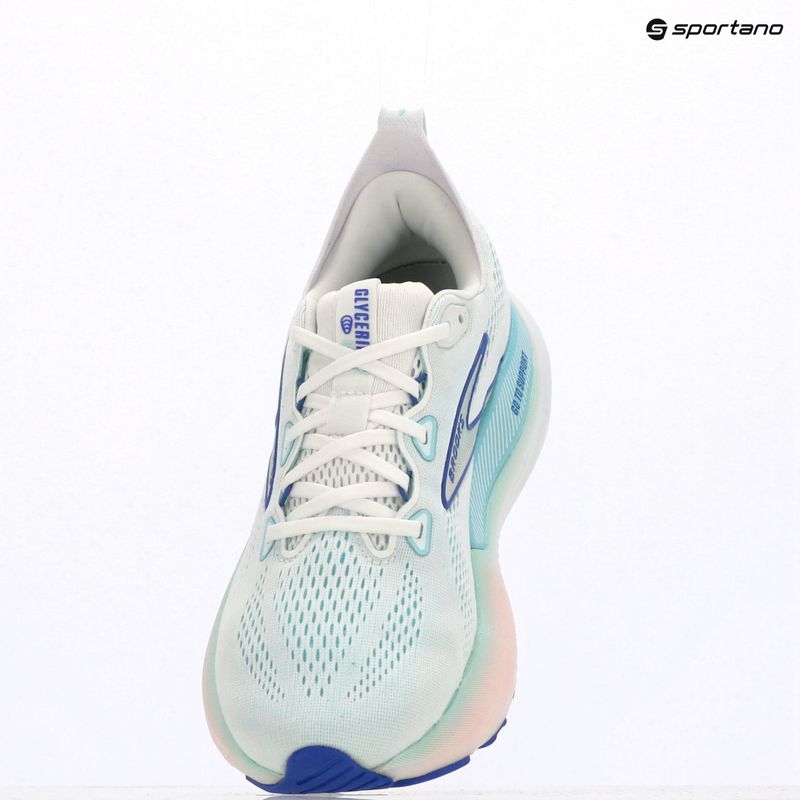 Scarpe da corsa da donna Brooks Glycerin GTS 22 bianco/limpet shell/amparo blu 9
