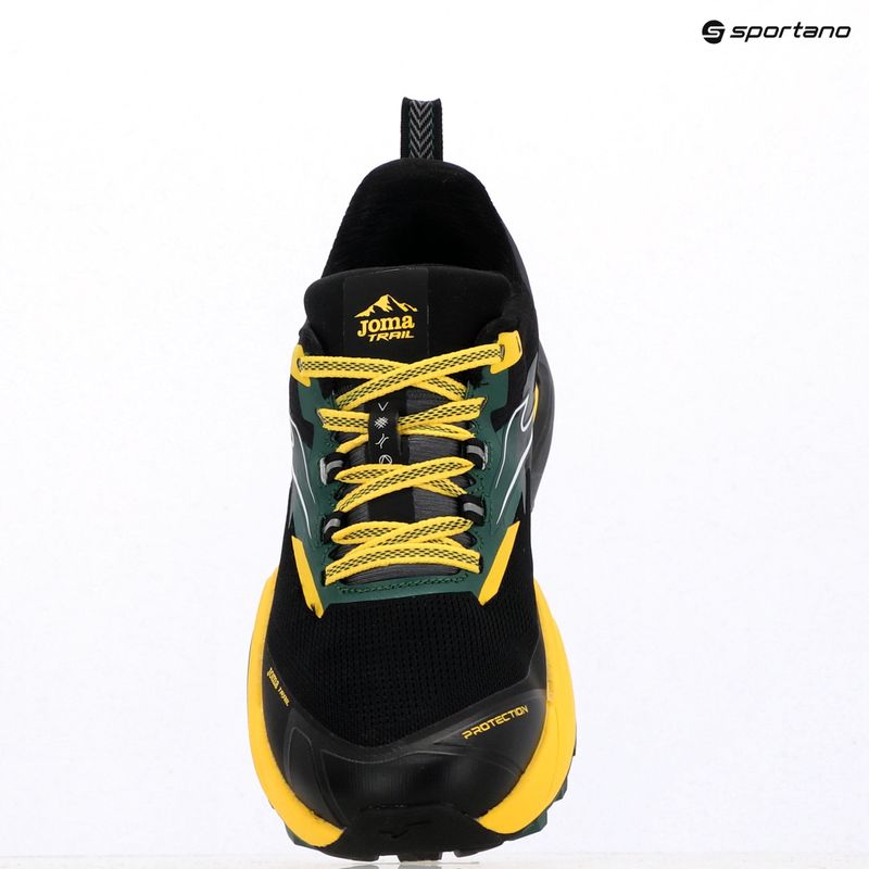 Scarpe da corsa Joma Sierra nero/limone da uomo 7