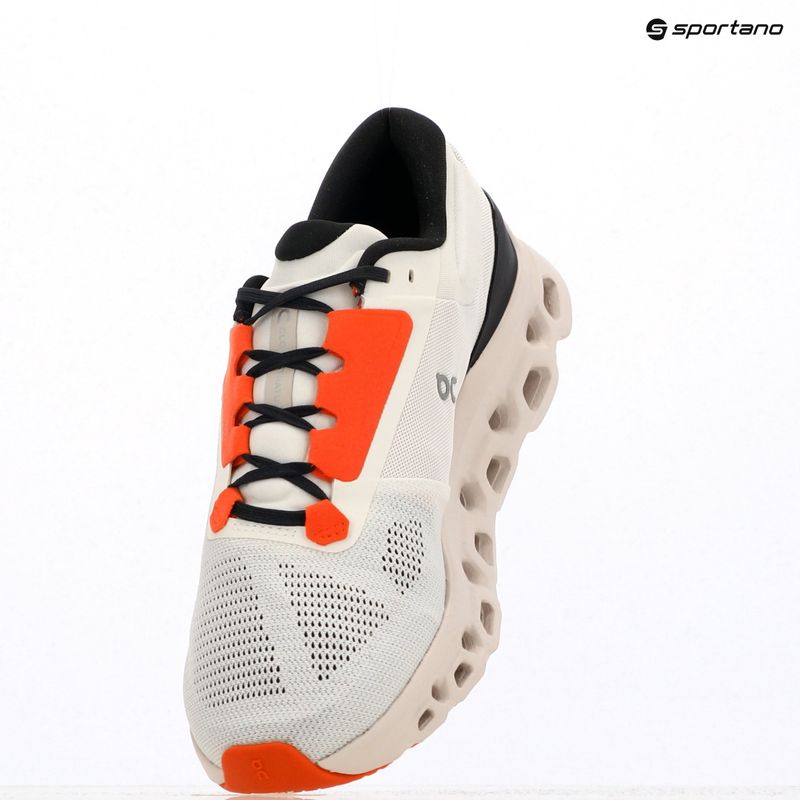 Scarpe da corsa On Running Cloudstratus 3 bianco/sabbia da uomo 8