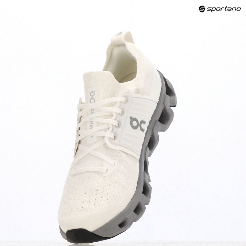 Scarpe da corsa da uomo On Cloudswift 4 avorio/lega 9