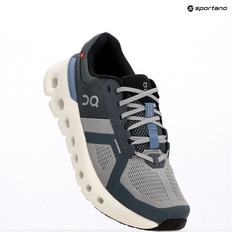 Scarpe da corsa On Running Cloudrunner 2 da uomo in lega/chambray 8