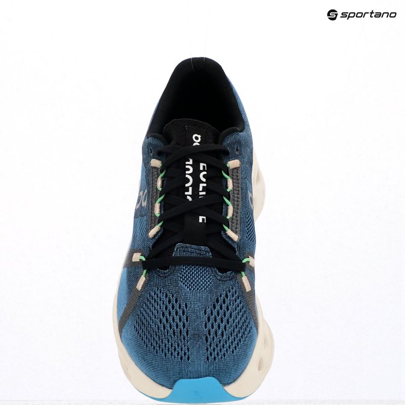 Uomo On Running Cloudeclipse niagara/avorio scarpe da corsa 8