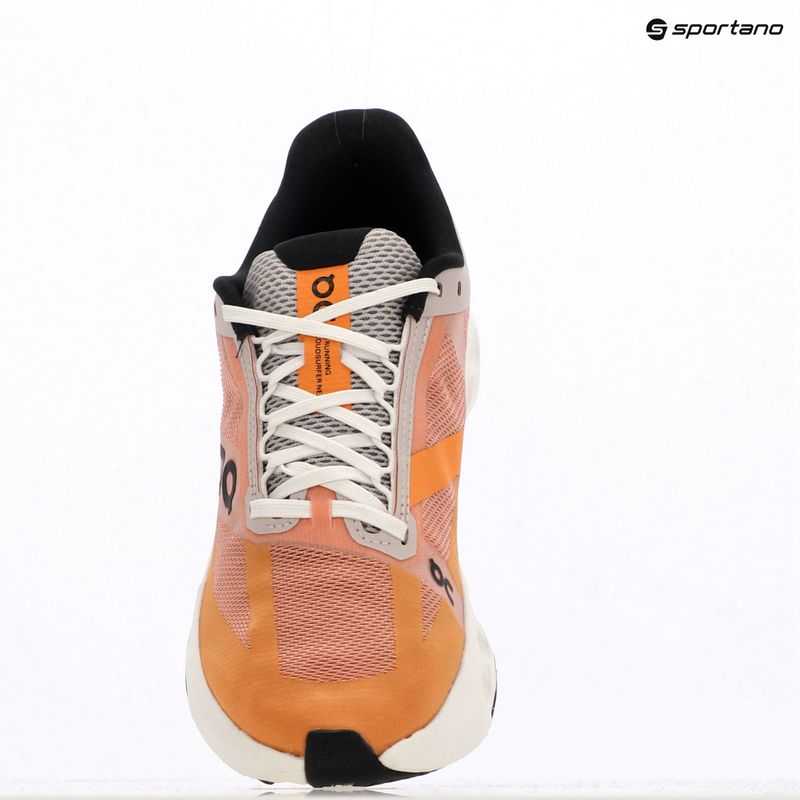 Scarpe da corsa On Cloudsurfer Next donna, mandarino/avorio 9