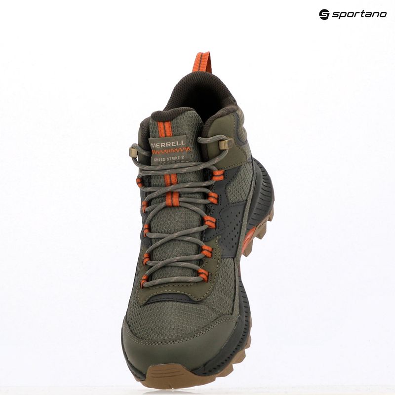 Stivale da uomo Merrell Speed Strike 2 Mid GTX in oliva 3