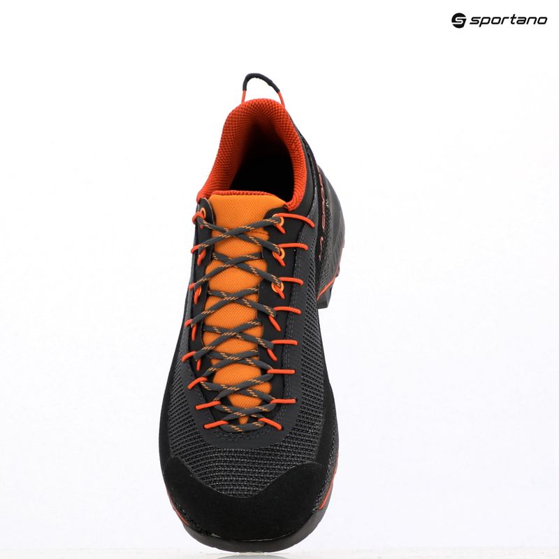 Scarpa da avvicinamento La Sportiva TX4 Evo ST da uomo in carbonio/rosso montagna 5