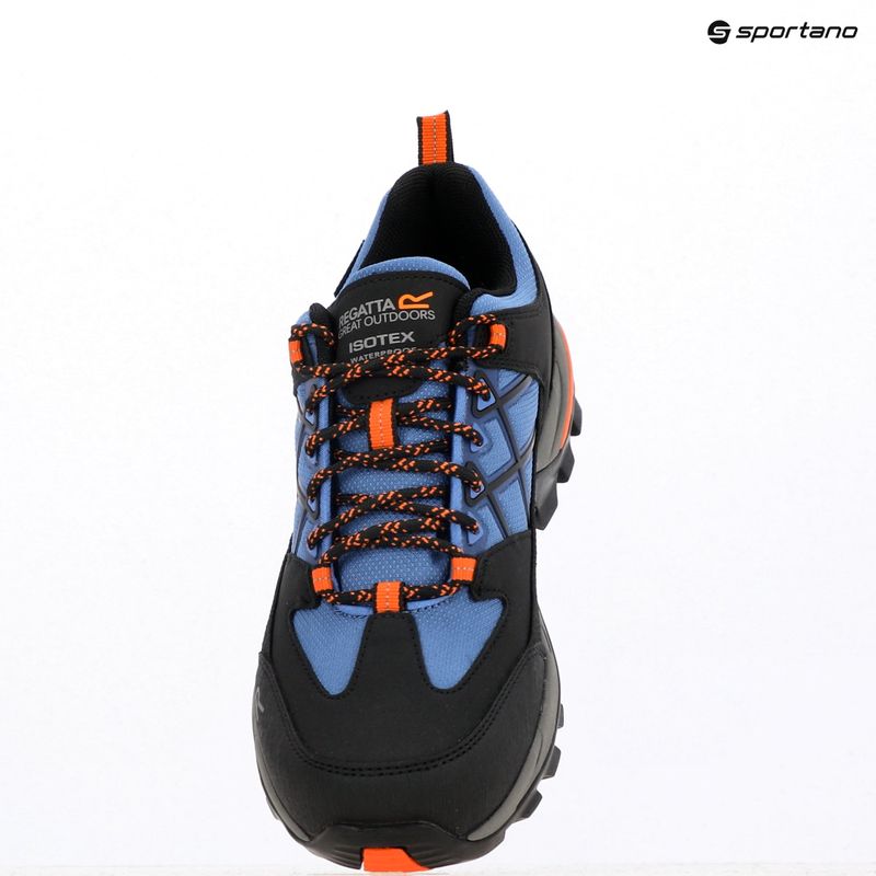 REGATTA scarponi da trekking da uomo Samaris III Low blu olimpico/nero/tango 3