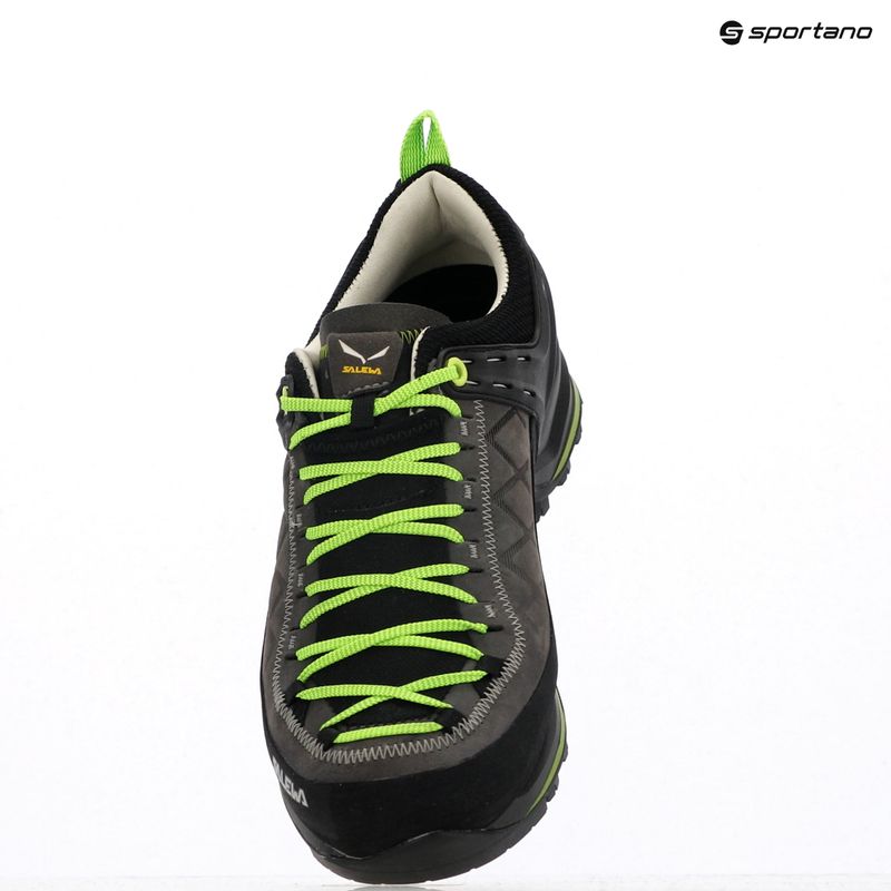 Scarpone da trekking da uomo Salewa MS MTN Trainer 2L fumé / verde fluo 18