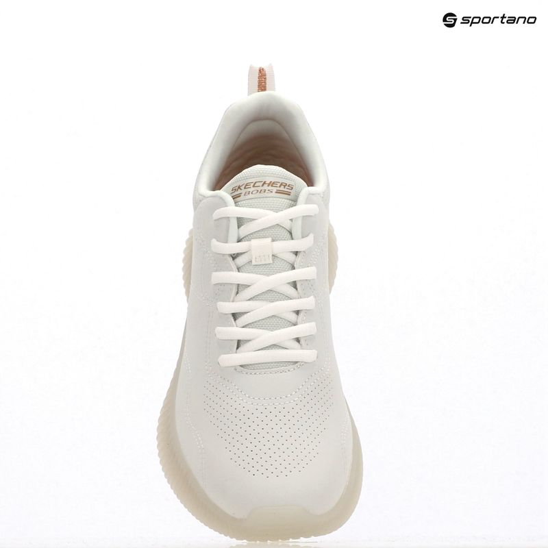 SKECHERS scarpe da donna Bobs Geo How Marvelous bianco sporco 7