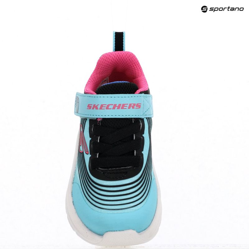 SKECHERS Microspec Advance aqua/viola scarpe per bambini 7