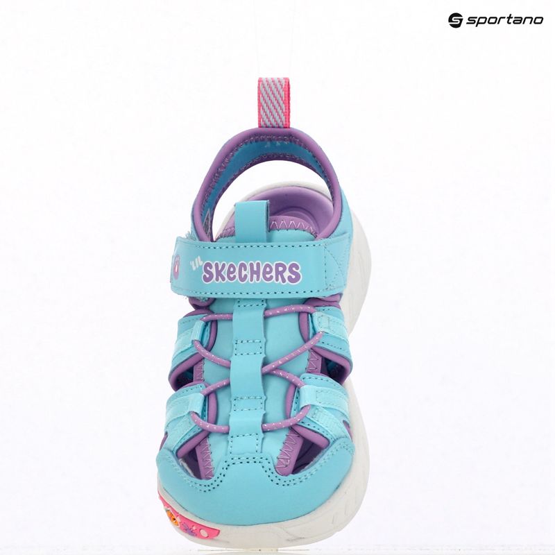 SKECHERS sandali per bambini Play Scene Splash Cute Crew turchese/lavanda 4