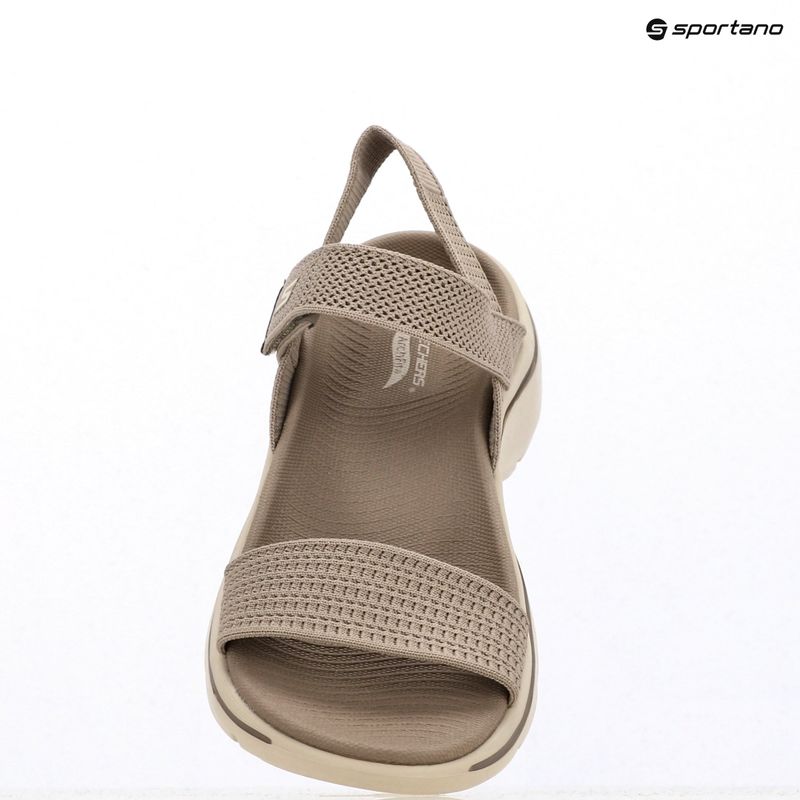 Sandali da donna SKECHERS Go Walk Arch Fit 2.0 taupe 4