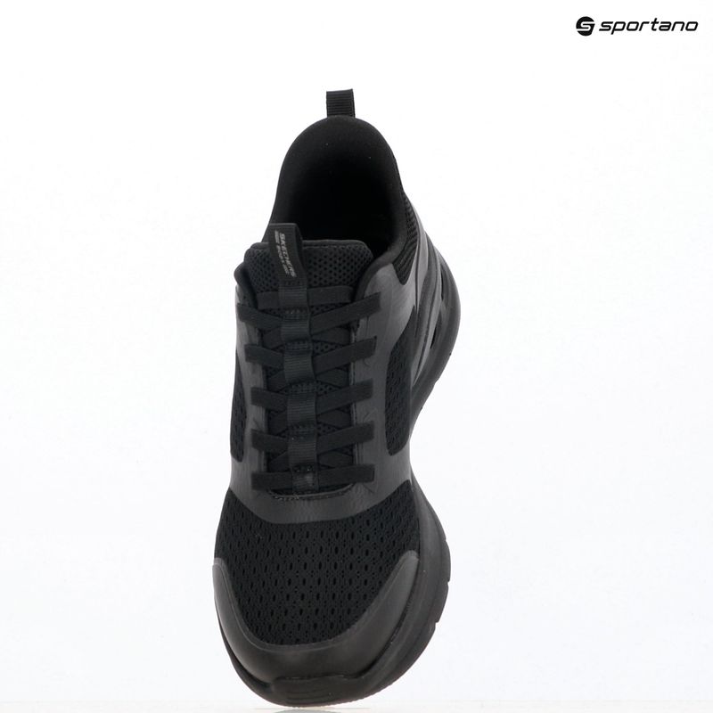 SKECHERS scarpe da donna Bobs Arc Waves 2.0 Ora in nero 7