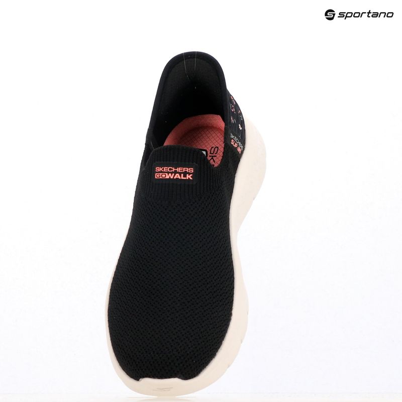 Scarpe da donna SKECHERS Go Walk Flex Sunset Rose nero 16