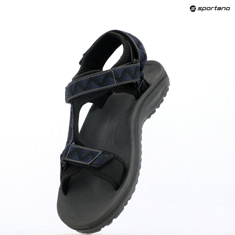 Jack Wolfskin sandali da uomo Wave Breaker nero blu notte 9