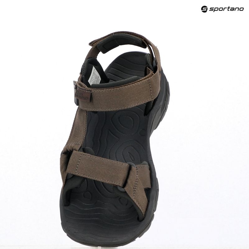 Sandali Jack Wolfskin Lakewood Ride da uomo, color caffè freddo 12