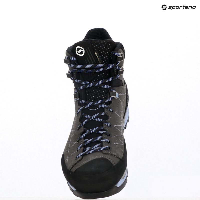 Scarpe da avvicinamento da donna SCARPA Zodiac TRK GTX antracite/lavanda 14
