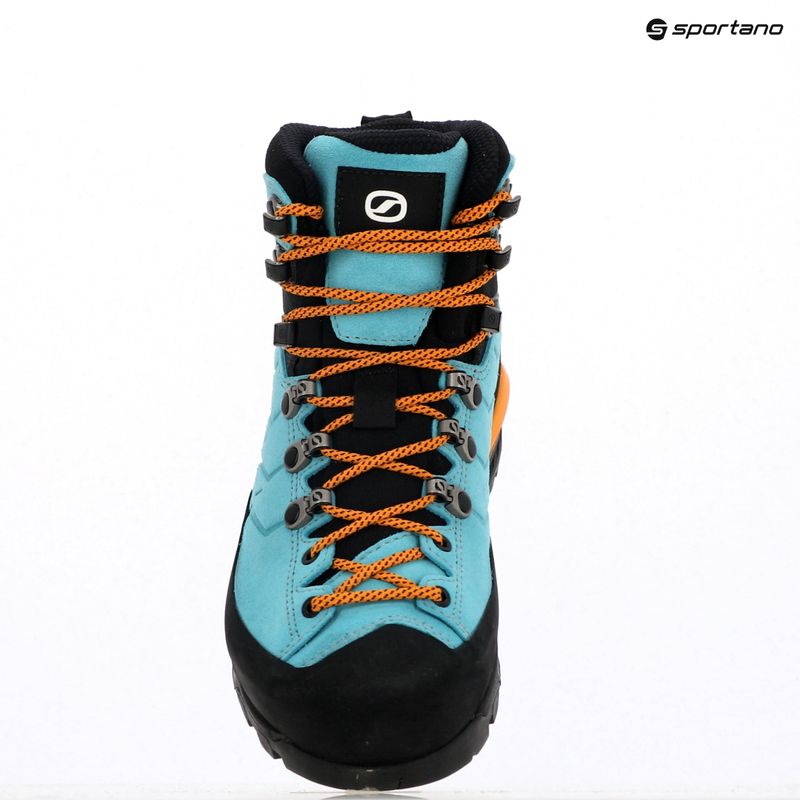 Stivali da trekking da donna SCARPA Mescalito TRK GTX ceramica/baltico 15