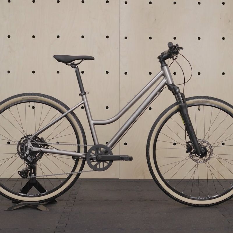 Bicicletta da cross da donna ATTABO SANO 4.0 28" grigio 16