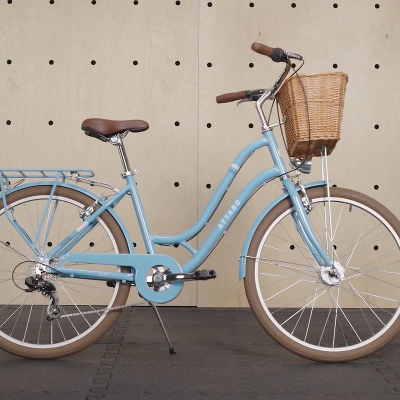 Bicicletta da città da donna ATTABO CITY 28" blu 18