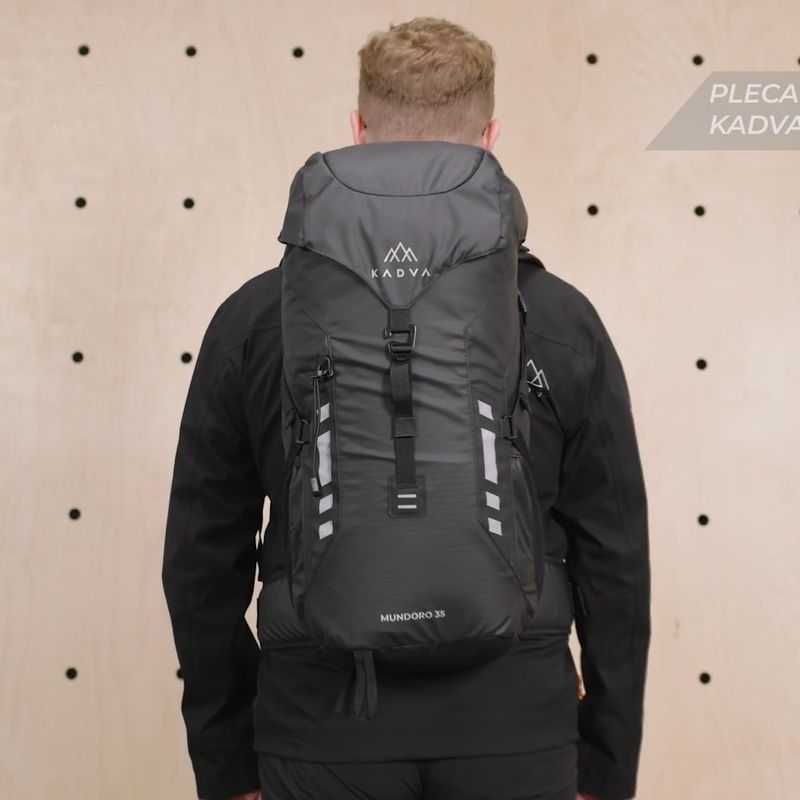 KADVA Mundoro 35 l zaino da trekking nero 21
