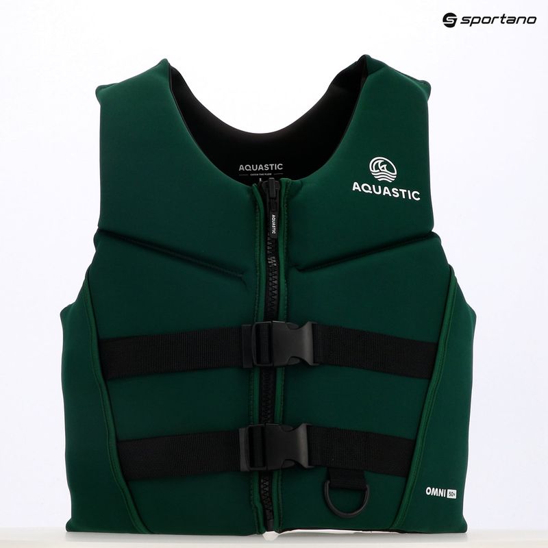 Gilet di assicurazione AQUASTIC Omni 50N verde 13