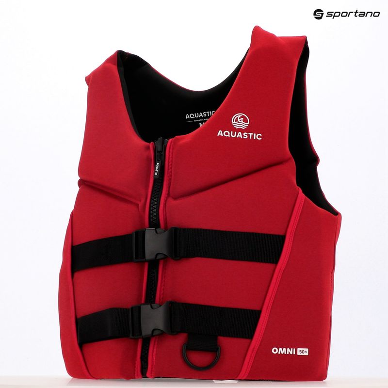 AQUASTIC Omni 50N gilet di assicurazione rosso 10