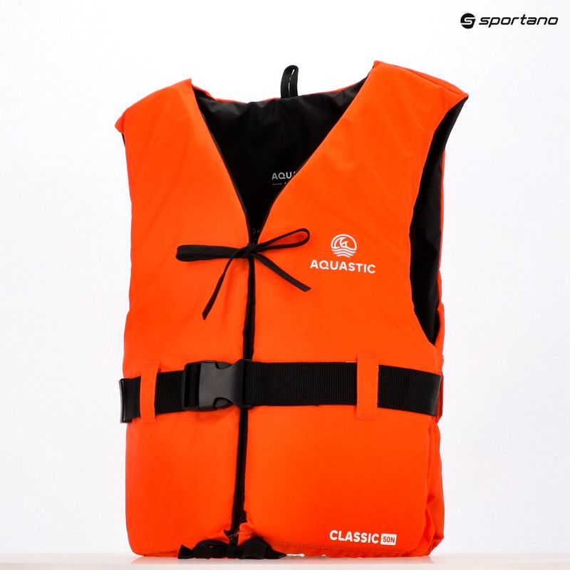Gilet di assicurazione AQUASTIC Classic 50N arancione 15