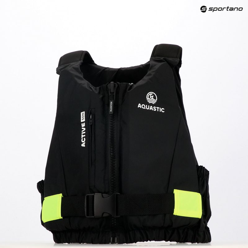 Gilet di assicurazione AQUASTIC Active 50N nero 12