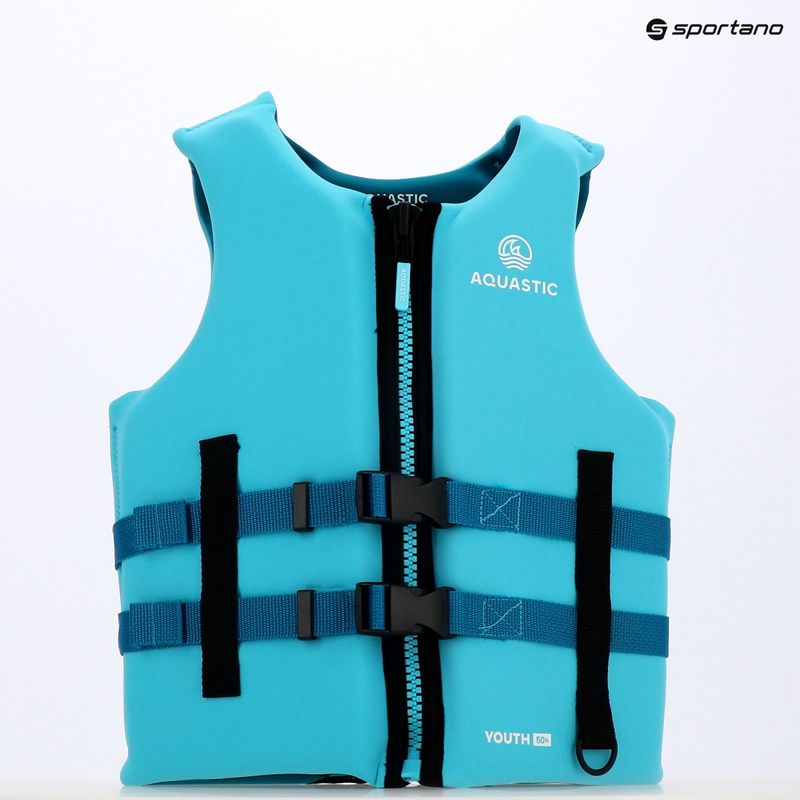 AQUASTIC Gilet di sicurezza per bambini 50N blu 14