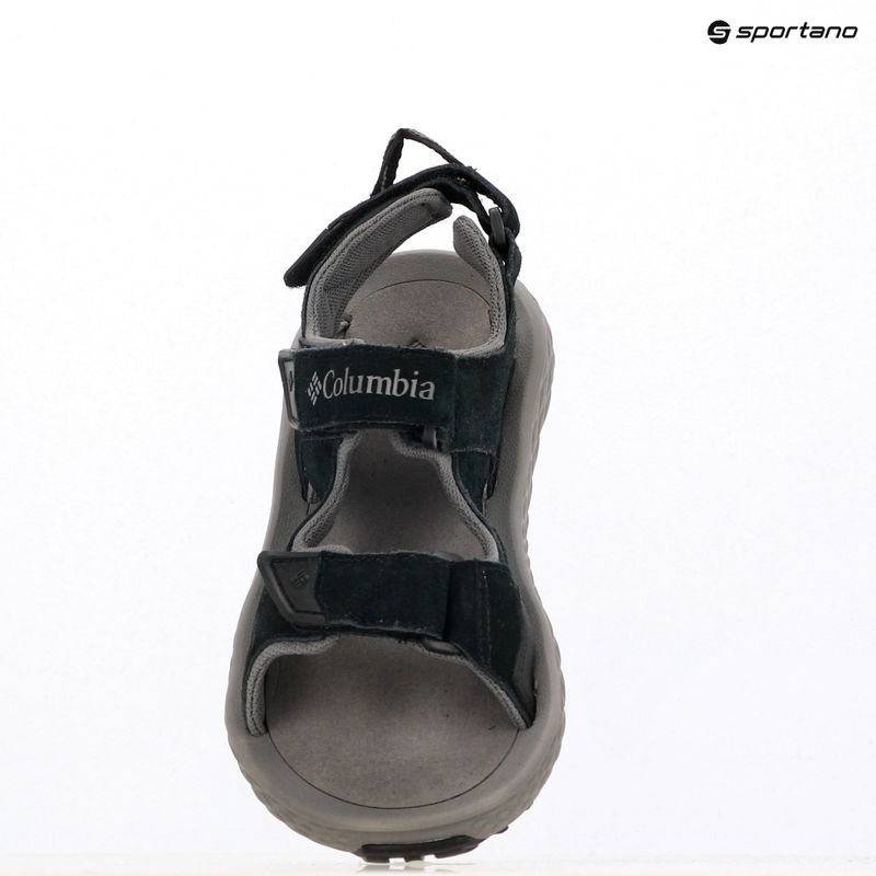 Columbia Uomo Konos Hiker 3-Strap sandali nero/grigio città 10