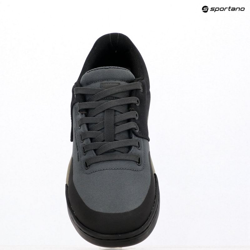 Scarpe da ciclismo uomo piattaforma adidas FIVE TEN Freerider Pro Canvas grey six/silver pebble/nero 9