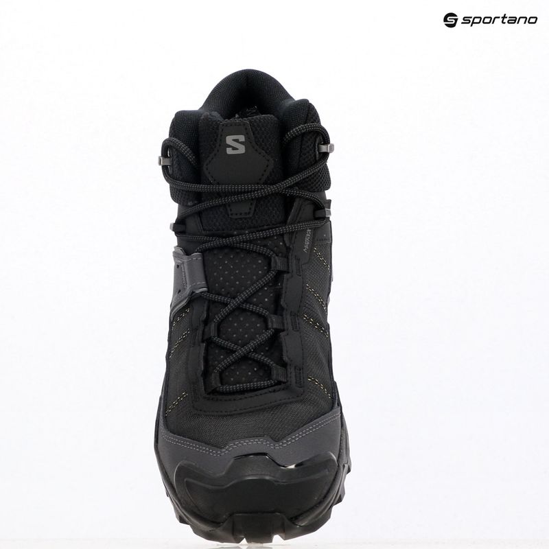 Scarpe da trekking uomo Salomon X Ultra 5 MID Wide GTX black/asphalt/castlerock 12