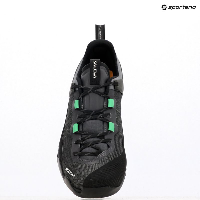 Salewa Wildfire Nxt GTX onyx / irish green scarpa da avvicinamento da uomo 9