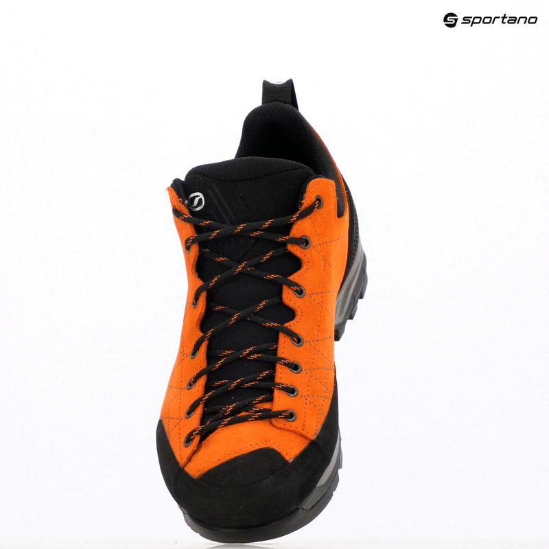 Scarpe da avvicinamento da uomo SCARPA Zodiac tonic/nero 10