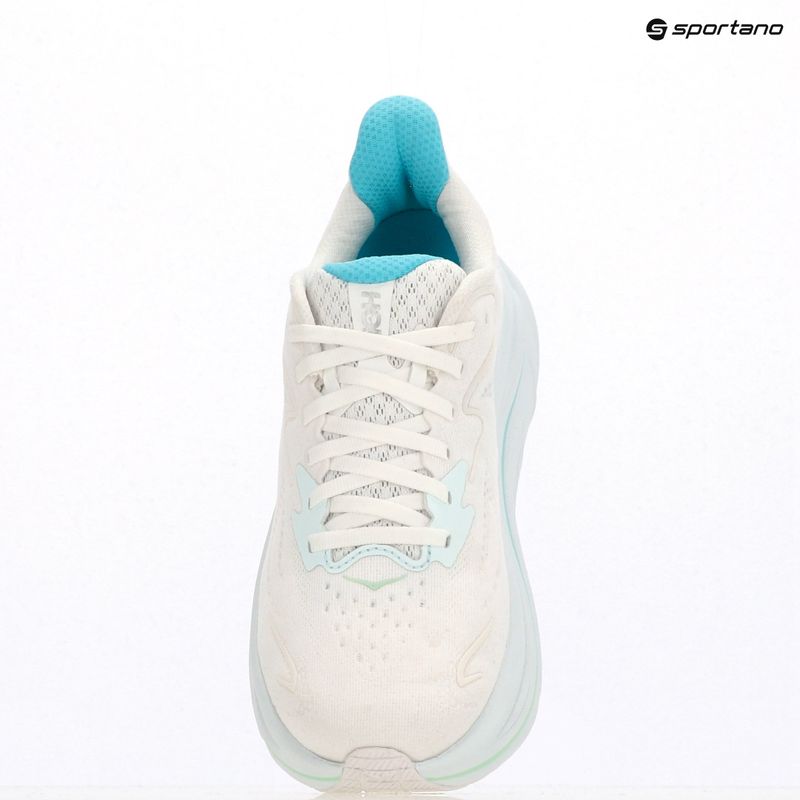 Scarpe da corsa da donna HOKA Clifton 10 bianco/cielo blu 17