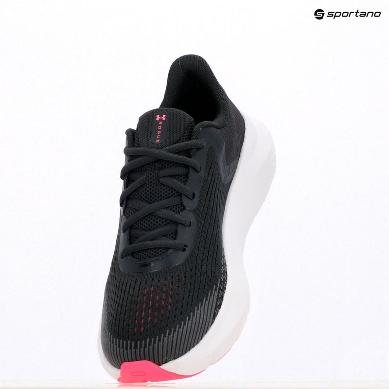 Under Armour Charged Rogue 5, scarpe da corsa da donna, antracite/antracite/rosa. 11